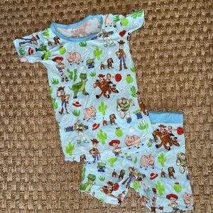 VEUC Little Sleepies short / short Toy Story pajama set
